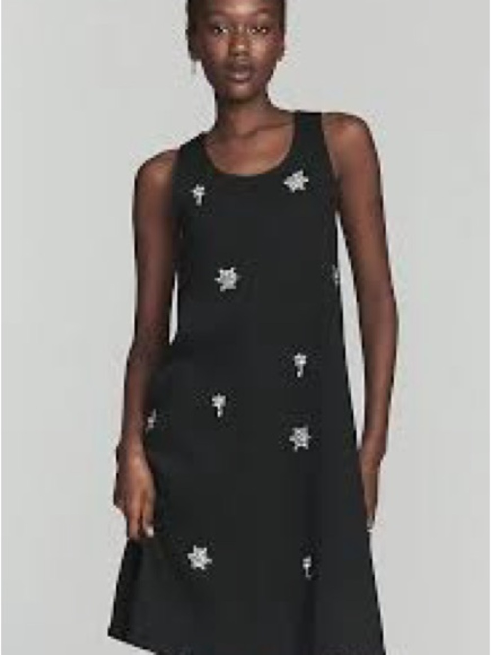 Anthropologie Maeve Keiko Rhinestone Mini Dress